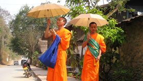 Muang Xay Buddhist Monks, Laos